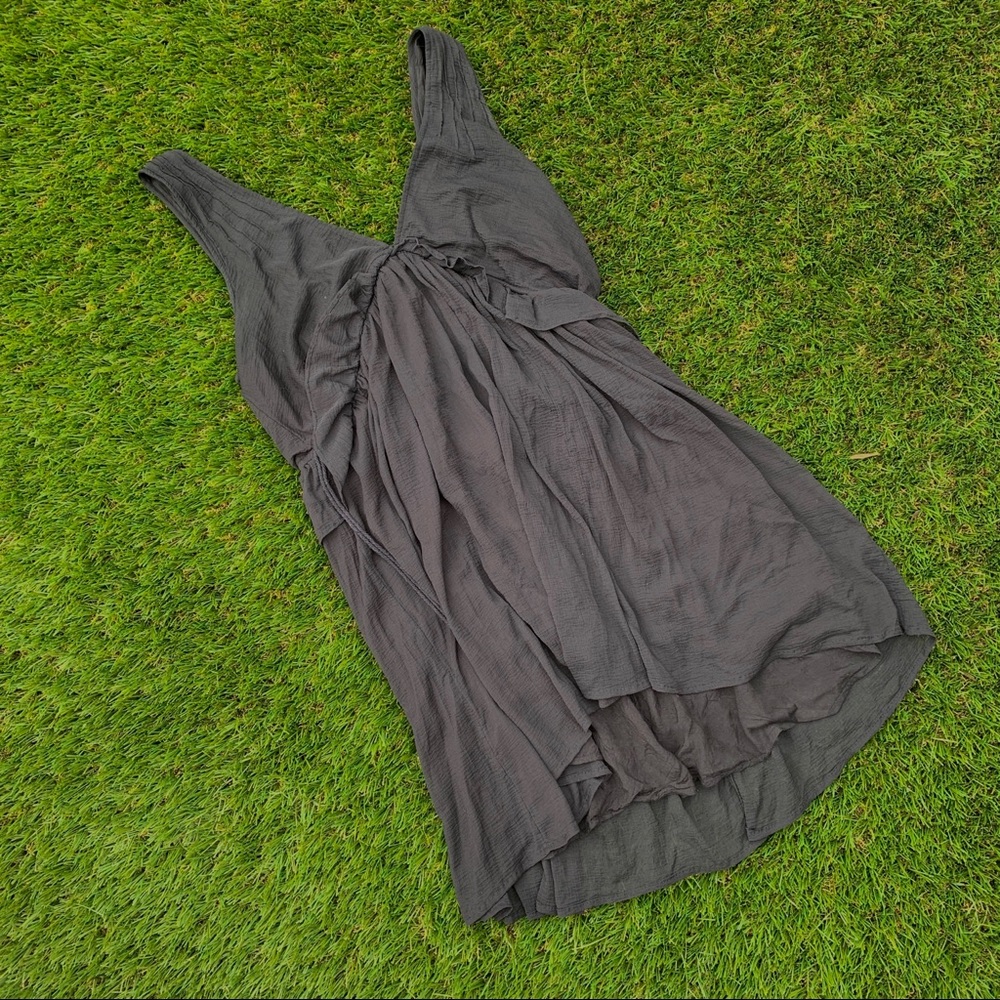 Free People black babydoll dress